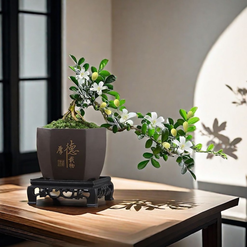 九里香老桩盆栽驱虫开花绿植室内客厅四季开花植物