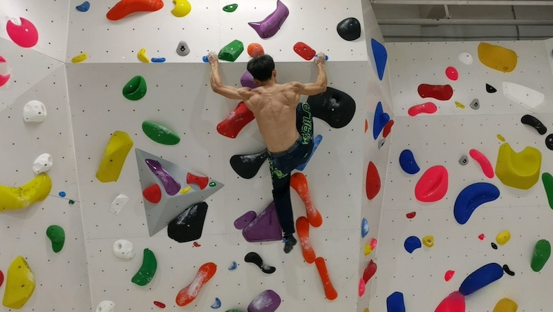 趣野攀岩CLIMBINGGYM-【畅玩】1小时|门票(单人)-沙太南路181号负120-1铺